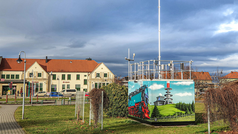 Containermessstation in Halle (Saale)