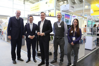 Wünsch besucht Aussteller aus Sachsen-Anhalt auf der Hannover Messe