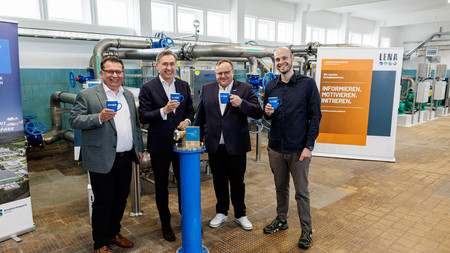 Staatssekretär Wünsch und Landesenergieagentur übergeben Auszeichnung in Dessau-Roßlau