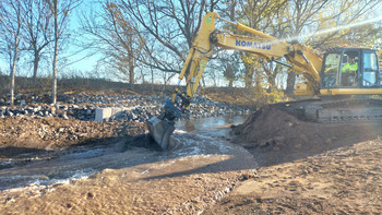 neuer Selkeverlauf fertiggestellt