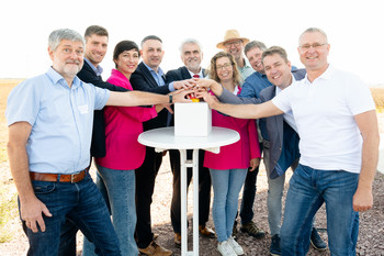 Willingmann weiht neuen Windpark bei Bad Lauchstädt ein