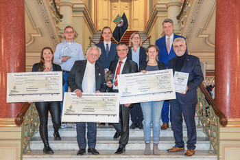 Drei Unternehmen aus Sachsen-Anhalt - die großen Sieger beim diesjährigen „Preis der Umweltallianz“