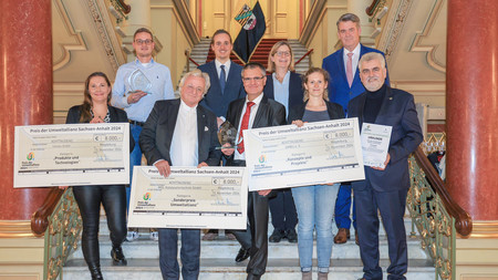 Drei Unternehmen aus Sachsen-Anhalt - die großen Sieger beim diesjährigen „Preis der Umweltallianz“