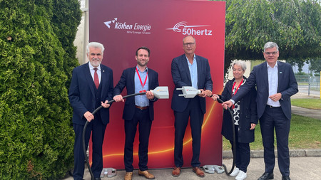 Willingmann eröffnet innovative Power-to-Heat-Anlage in Köthen