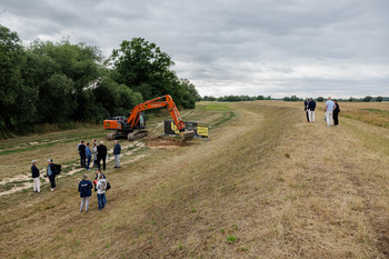 Flutpolder Rösa im Landkreis Anhalt-Bitterfeld