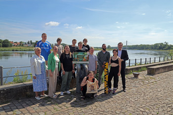 Wettbewerb „Hochwassermarken“: FÖS „H. J. Pestalozzi“ auf Platz 3