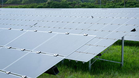 Photovoltaik-Anlage auf Freifläche