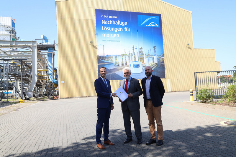 Übergabe Förderbescheid