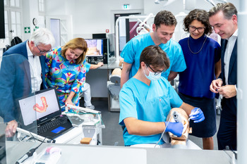 Blick in den Phantomsimulationssaal