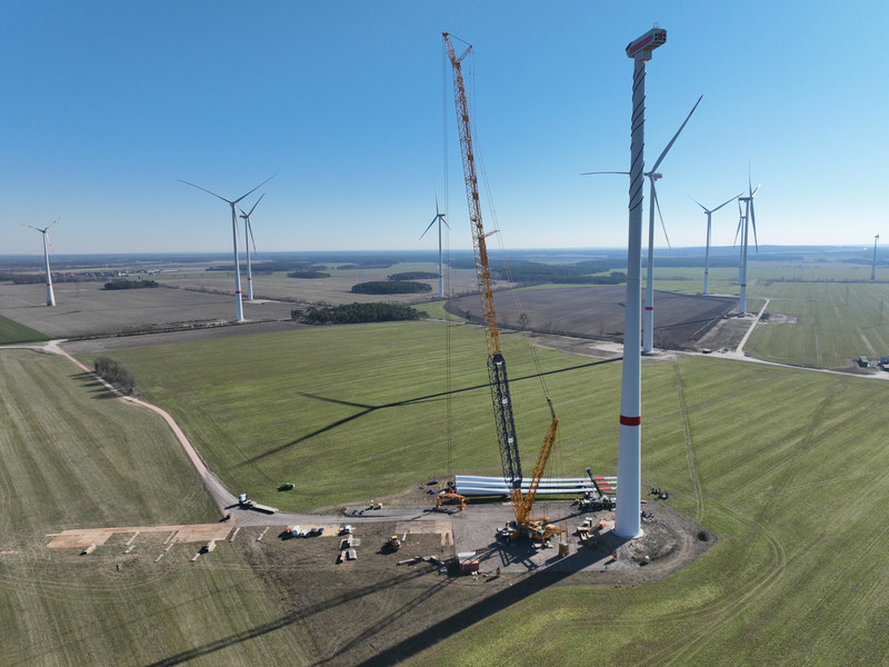 Repowering Windpark Elster
