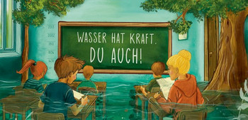 Plakat zum Schulwettbewerb