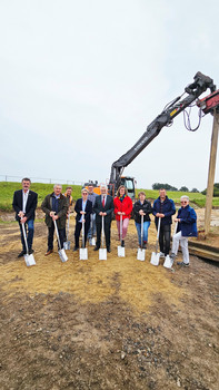 Willingmann setzt ersten Spatenstich für Schöpfwerk bei Seehausen