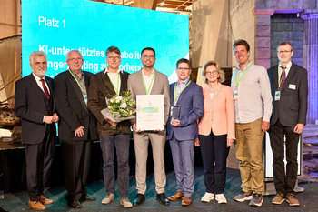 Kategorie „Innovativste Vorhaben der Grundlagenforschung“, Platz 1: KI-unterstütztes Metaboliten-Fingerprinting zur Vorhersage der Wirkmechanismen neuer Anti-Krebs-Wirkstoffe; Leibniz-Institut für Pflanzenbiochemie, Halle (Saale) und Martin-Luther-Universität Halle-Wittenberg – Institut für Informatik, AG Bioinformatik