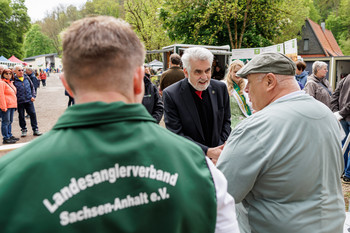 Umweltminister Willingmann bei Eröffnung des ersten Biosphärenfests im Südharz