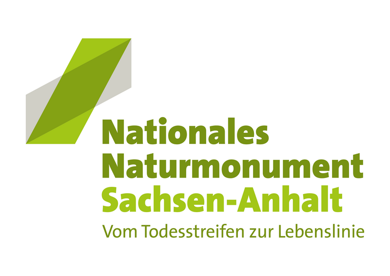 Logo Nationales Naturmonument Sachsen-Anhalt - Vom Todesstreifen zur Lebenslinie
