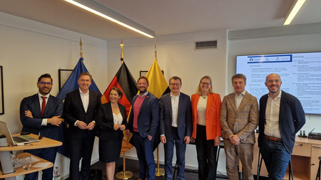 Staatssekretär Wünsch wirbt in Brüssel für innovativen Medizintechnik-Standort