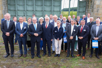 Umweltminister Willingmann und MP Haseloff bei Feier zum 150-jährigen Jubiläum des Technik-Denkmals