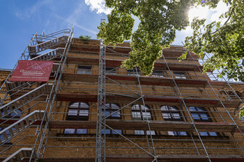 Rathaus Calbe wird energetisch saniert