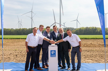 Willingmann nimmt Repowering-Windpark Elster in Betrieb