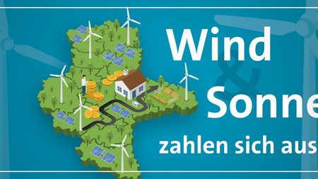 Wind und Sonne zahlen sich aus