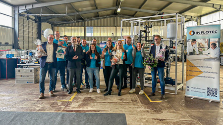 Willingmann würdigt Inflotec aus Wolmirstedt mit Nachhaltigkeitspreis „AURA-Award 2025“