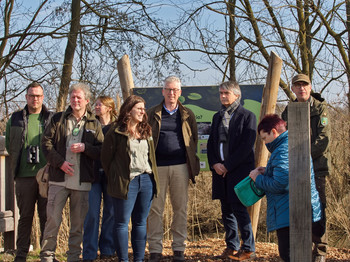 Einweihung eines Erlebnisrundwanderweges im Drömling