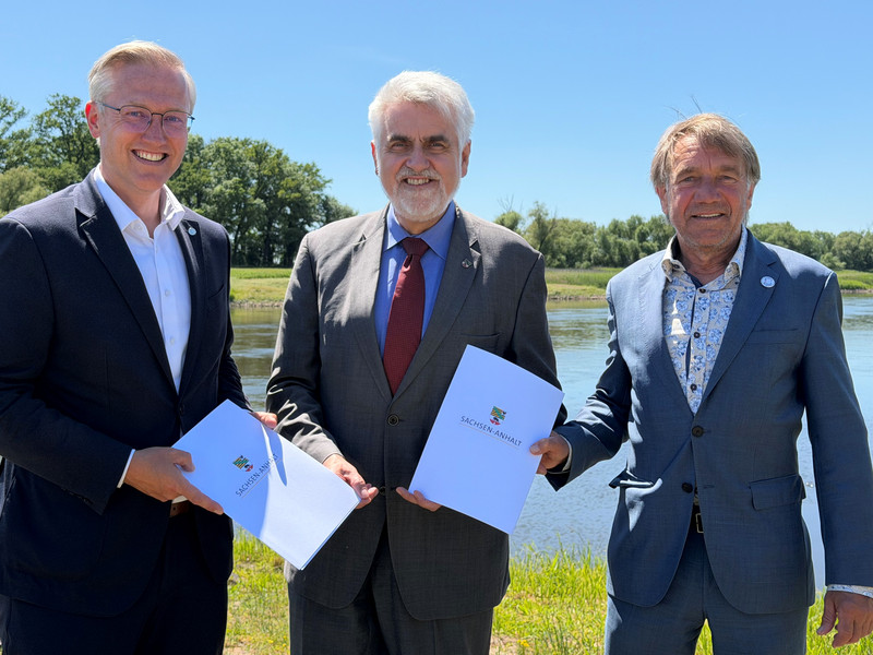 Umweltministerium fördert Hochwasserschutz in Wittenberg mit 2,84 Millionen Euro